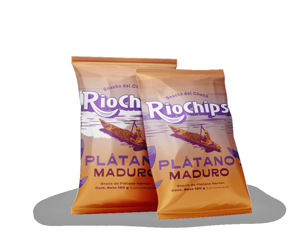 Bolsa de RioChips Plátano Maduro de 110 g