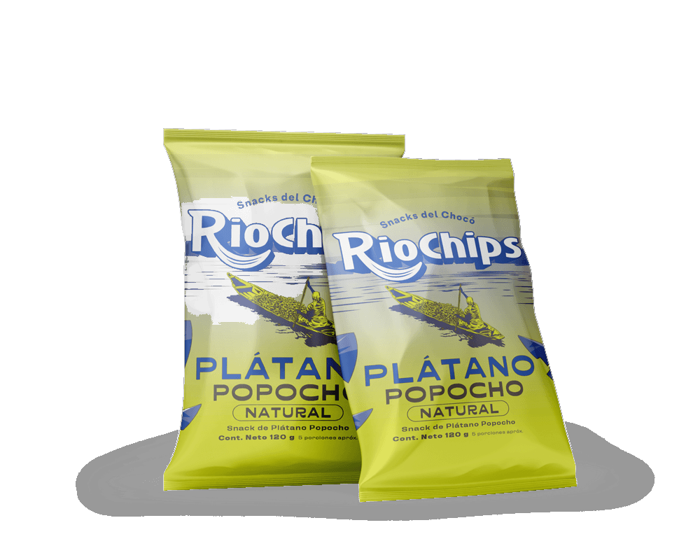 Bolsa de RioChips Popocho Natural de 110 g